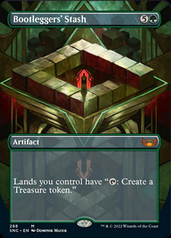 Bootleggers' Stash (Borderless Alternate Art) [Streets of New Capenna] Magic: The Gathering