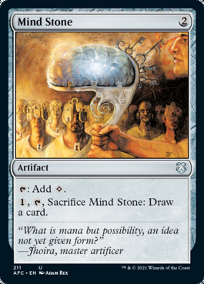 Mind Stone [Dungeons & Dragons: Adventures in the Forgotten Realms Commander] Magic: The Gathering