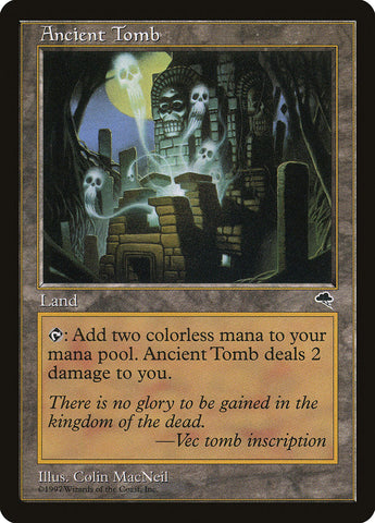 Ancient Tomb [Tempest] Magic: The Gathering