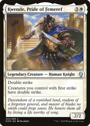 Kwende, Pride of Femeref [Dominaria] Magic: The Gathering