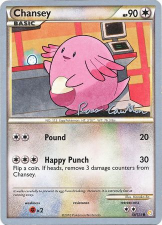Chansey (58/123) (The Truth - Ross Cawthon) [World Championships 2011] Pokémon