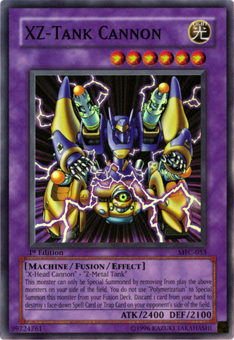 XZ-Tank Cannon [MFC-053] Super Rare Yu-Gi-Oh!