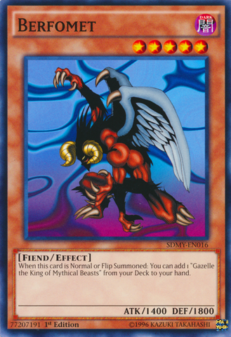 Berfomet [SDMY-EN016] Common Yu-Gi-Oh!