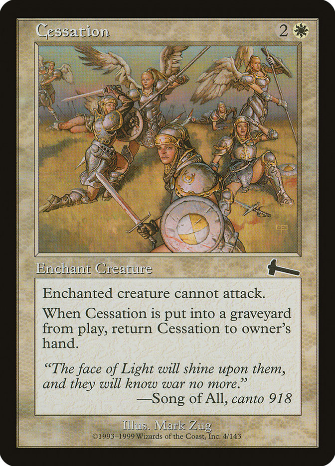 Cessation [Urza's Legacy] Magic: The Gathering