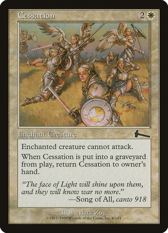 Cessation [Urza's Legacy] Magic: The Gathering