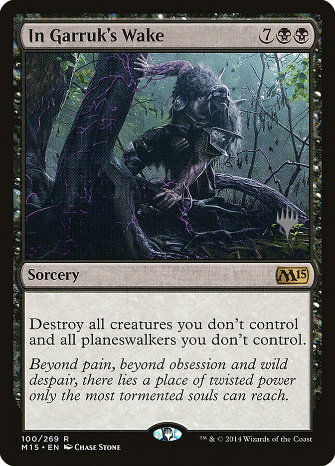 In Garruk's Wake [Magic 2015 Promos] Magic: The Gathering