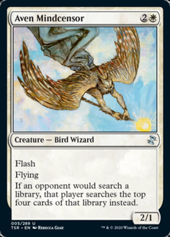 Aven Mindcensor [Time Spiral Remastered] Magic: The Gathering
