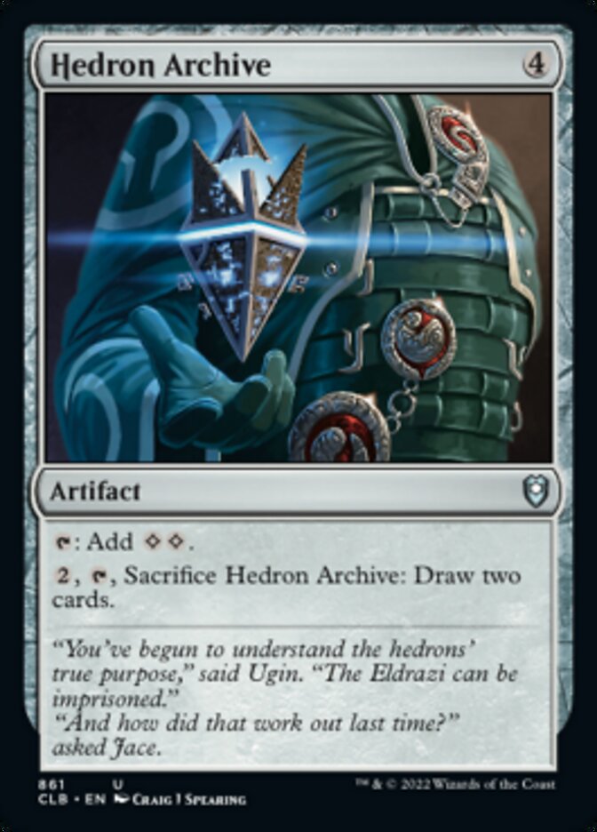 Hedron Archive [Commander Legends: Battle for Baldur's Gate] Magic: The Gathering