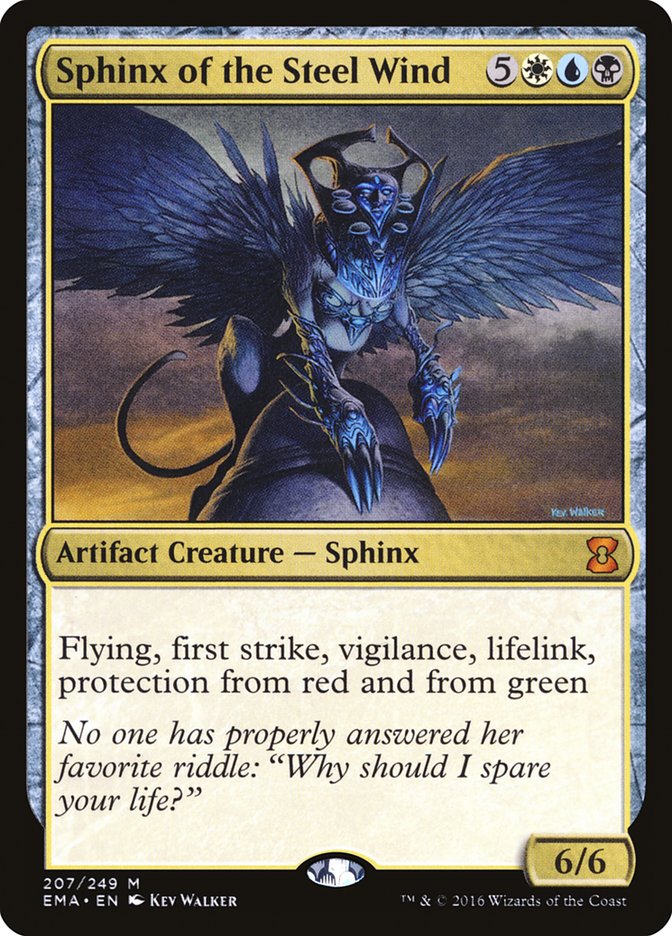 Sphinx of the Steel Wind [Eternal Masters] Magic: The Gathering