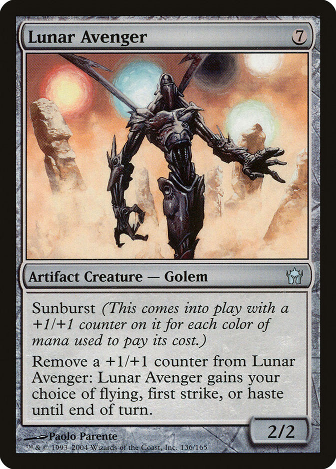Lunar Avenger [Fifth Dawn] Magic: The Gathering