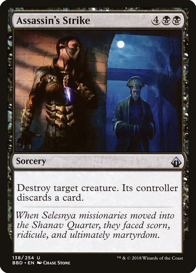 Assassin's Strike [Battlebond] Magic: The Gathering