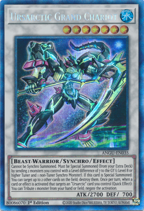 Ursarctic Grand Chariot (Collector's Rare) [ANGU-EN035] Collector's Rare Yu-Gi-Oh!