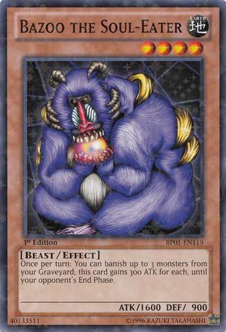 Bazoo the Soul-Eater [BP01-EN119] Starfoil Rare Yu-Gi-Oh!