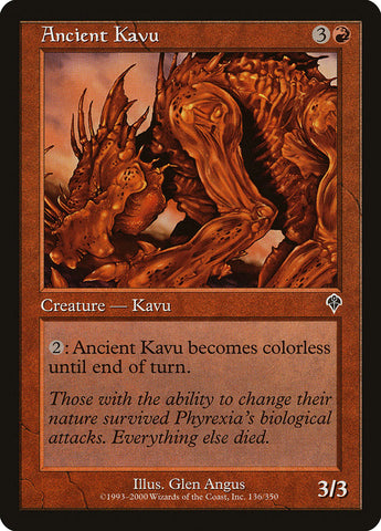 Ancient Kavu [Invasion] Magic: The Gathering