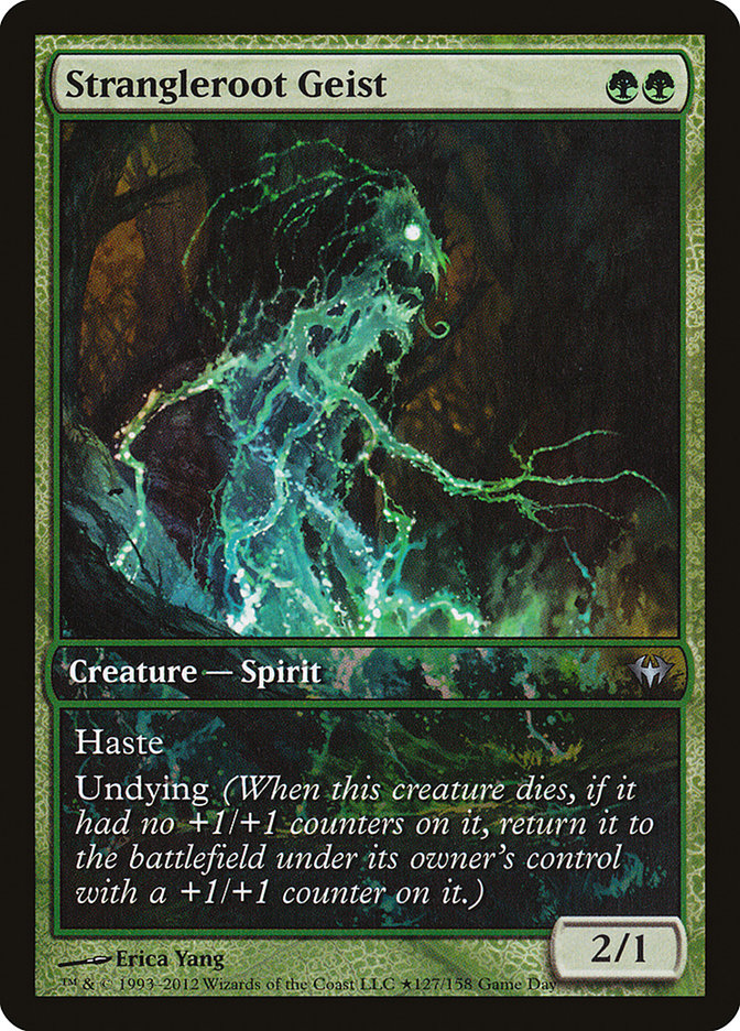 Strangleroot Geist (Game Day) [Dark Ascension Promos] Magic: The Gathering