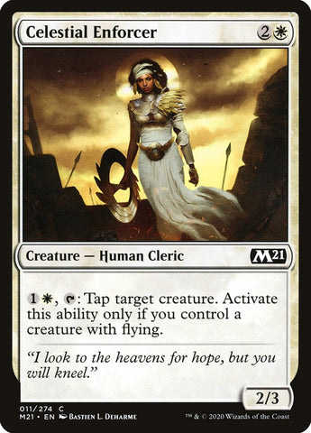 Celestial Enforcer [Core Set 2021] Magic: The Gathering