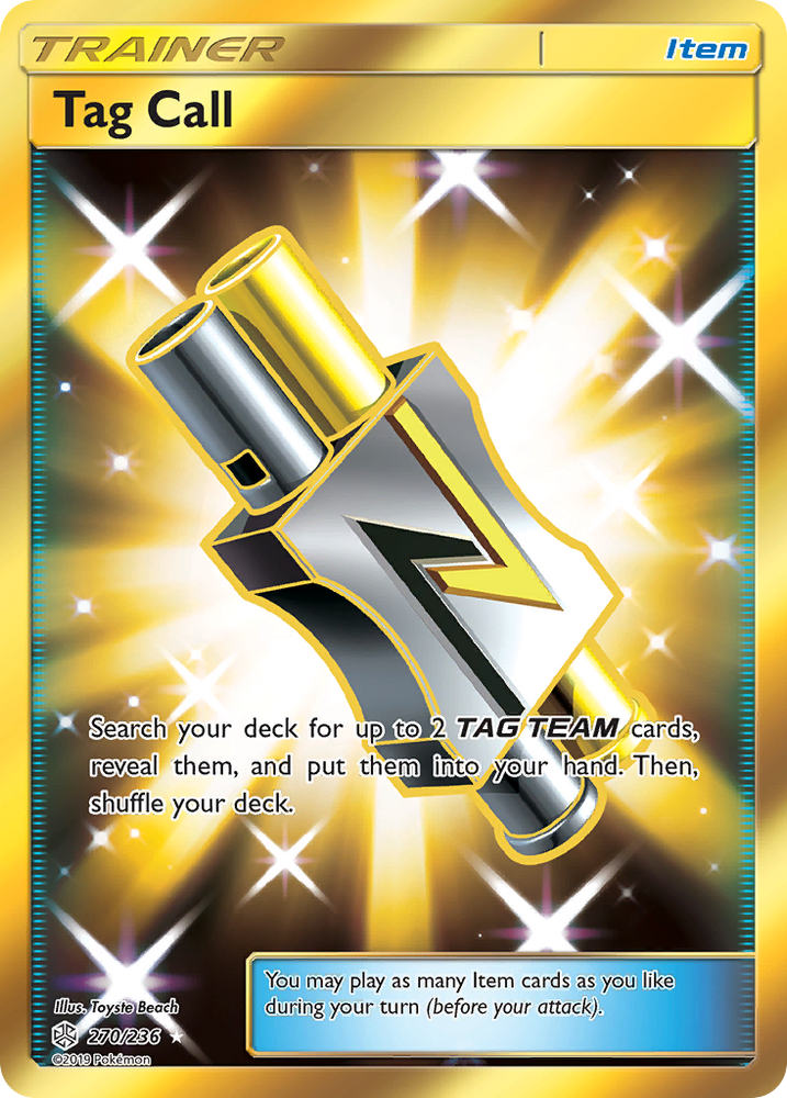 Tag Call (270/236) [Sun & Moon: Cosmic Eclipse] Pokémon