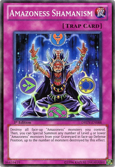 Amazoness Shamanism [DREV-EN088] Super Rare Yu-Gi-Oh!