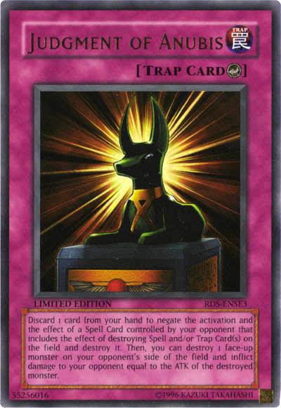 Judgment of Anubis [RDS-ENSE3] Ultra Rare Yu-Gi-Oh!