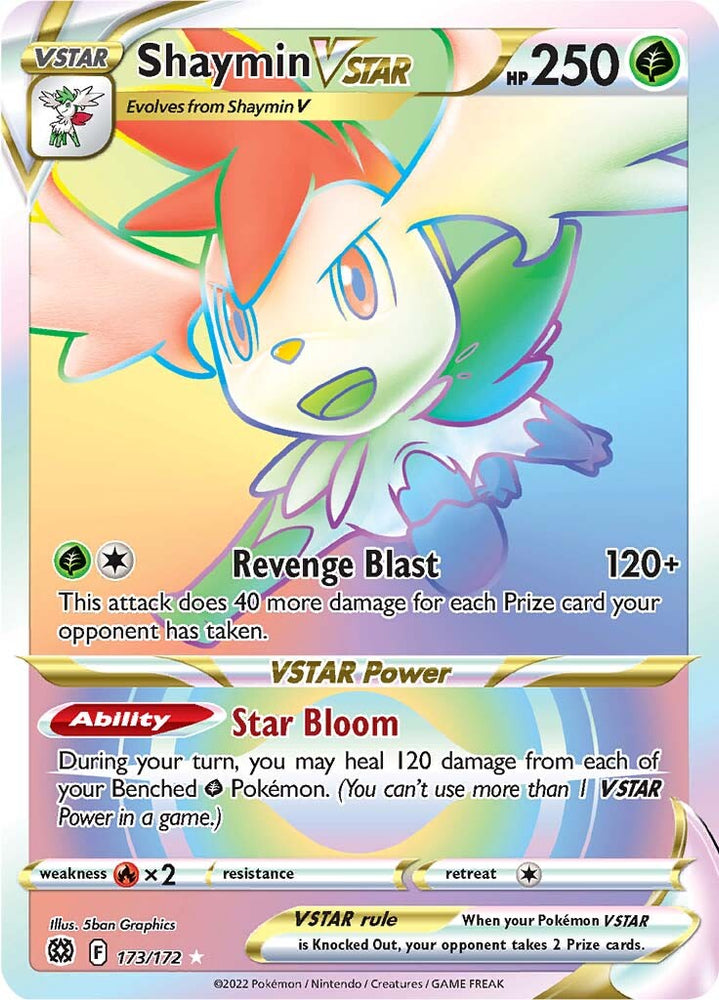 Shaymin VSTAR (173/172) [Sword & Shield: Brilliant Stars] Pokémon