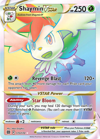 Shaymin VSTAR (173/172) [Sword & Shield: Brilliant Stars] Pokémon