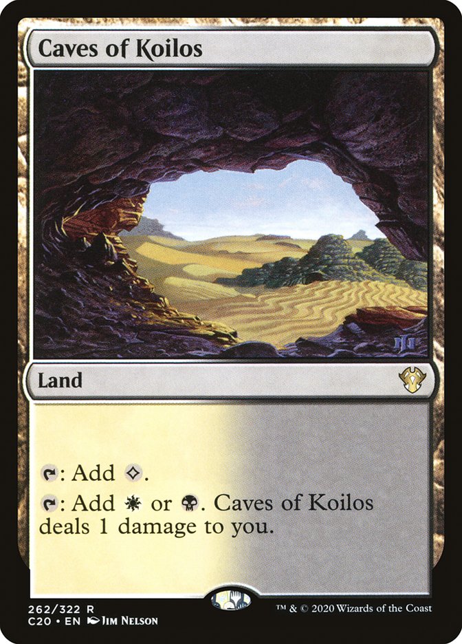 Caves of Koilos [Commander 2020] Magic: The Gathering