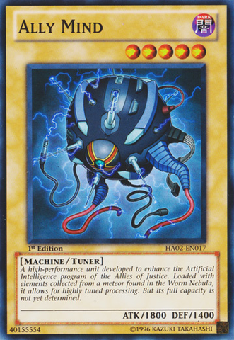 Ally Mind [HA02-EN017] Super Rare Yu-Gi-Oh!