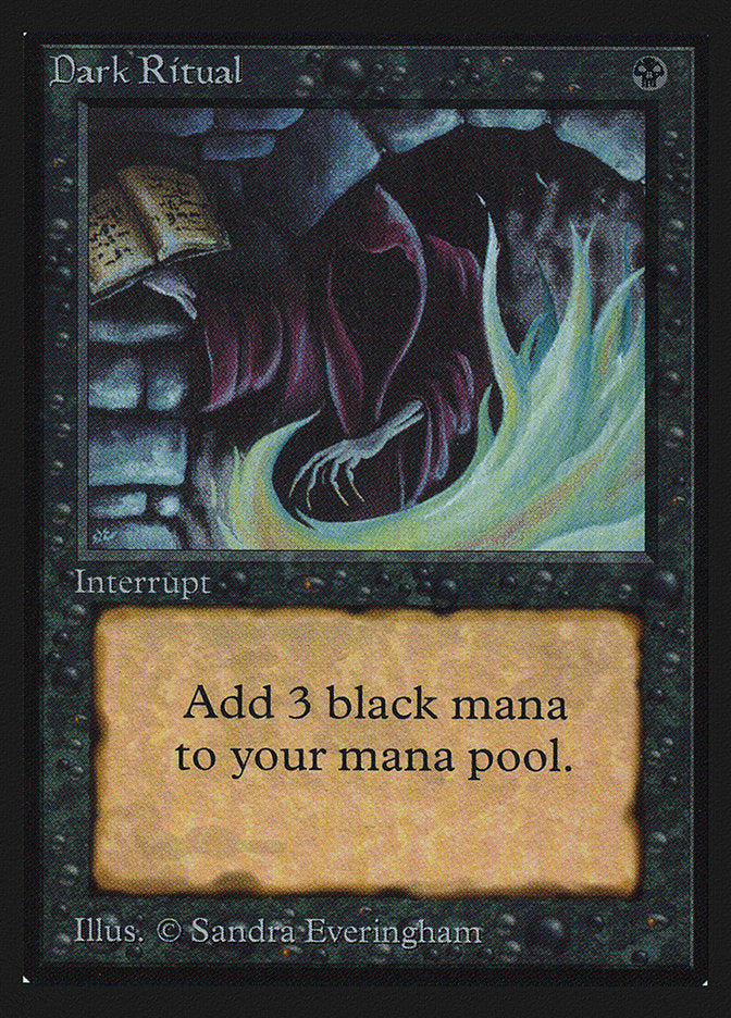 Dark Ritual [International Collectors' Edition] Magic: The Gathering