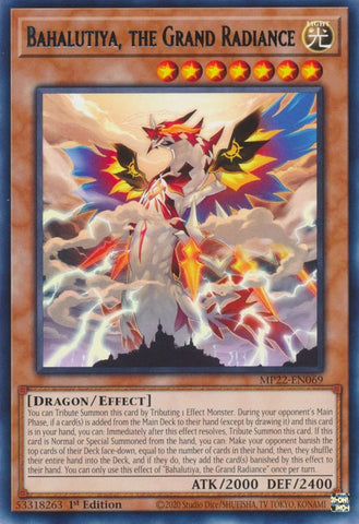 Bahalutiya, the Grand Radiance [MP22-EN069] Rare Yu-Gi-Oh!