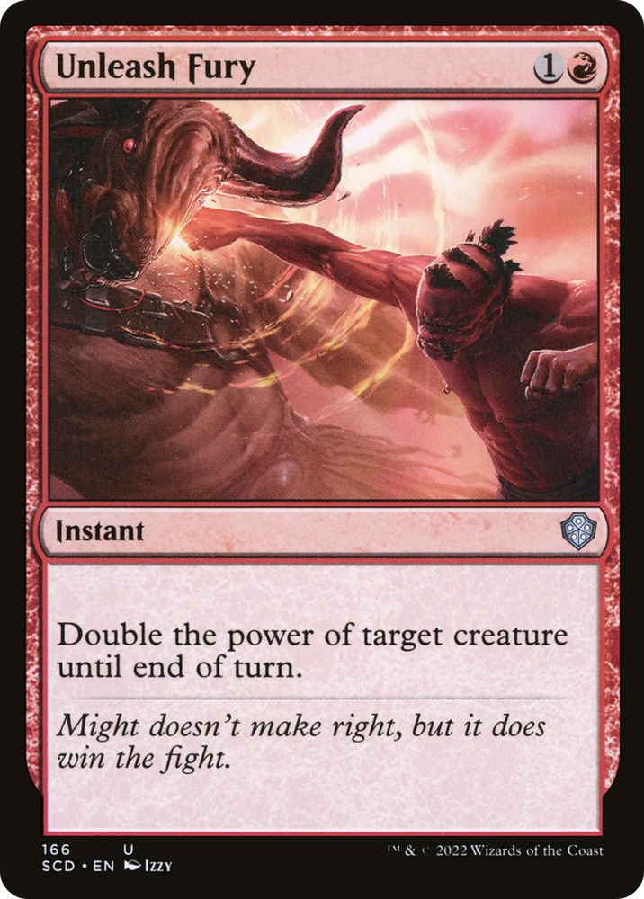 Unleash Fury [Starter Commander Decks] Magic: The Gathering