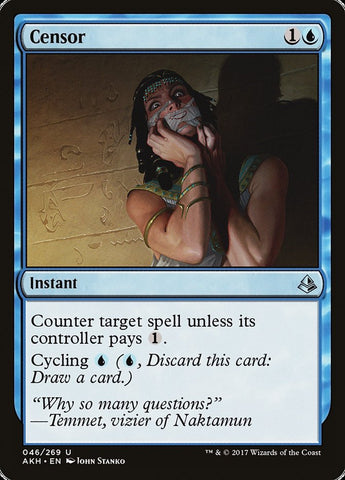 Censor [Amonkhet] Magic: The Gathering