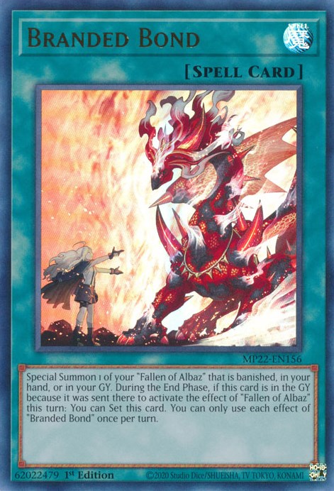 Branded Bond [MP22-EN156] Ultra Rare Yu-Gi-Oh!