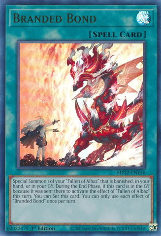 Branded Bond [MP22-EN156] Ultra Rare Yu-Gi-Oh!