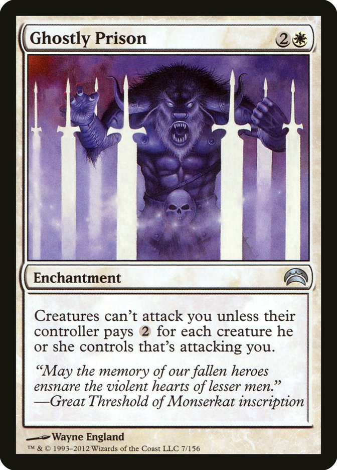 Ghostly Prison [Planechase 2012] Magic: The Gathering