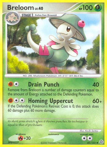 Breloom (45/132) [Diamond & Pearl: Secret Wonders] Pokémon