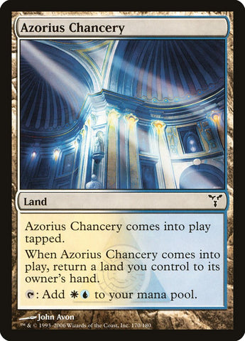 Azorius Chancery [Dissension] Magic: The Gathering