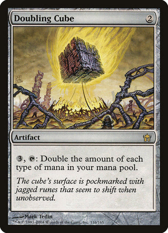 Doubling Cube [Fifth Dawn] Magic: The Gathering