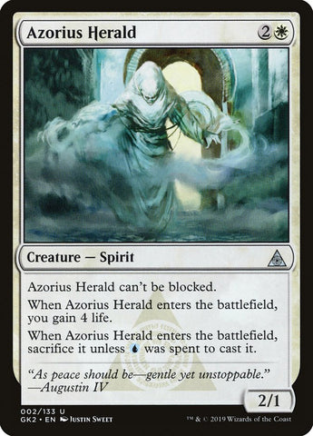 Azorius Herald [Ravnica Allegiance Guild Kit] Magic: The Gathering