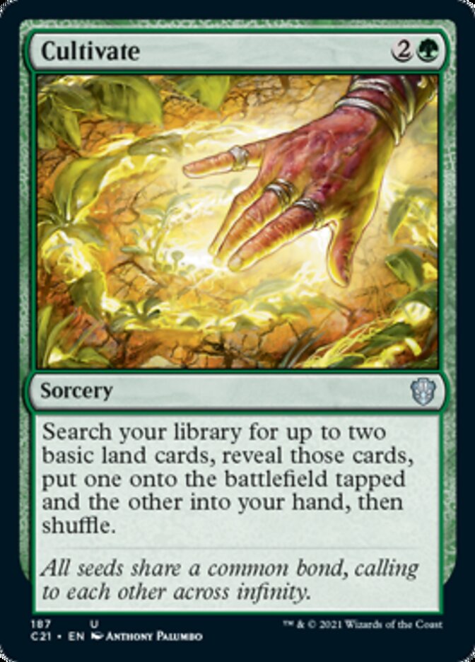 Cultivate [Commander 2021] Magic: The Gathering