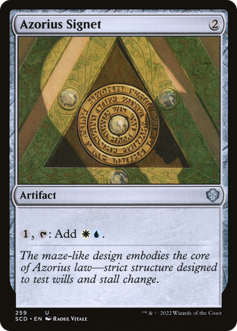 Azorius Signet [Starter Commander Decks] Magic: The Gathering