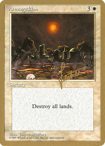 Armageddon (Bertrand Lestree) [Pro Tour Collector Set] Magic: The Gathering