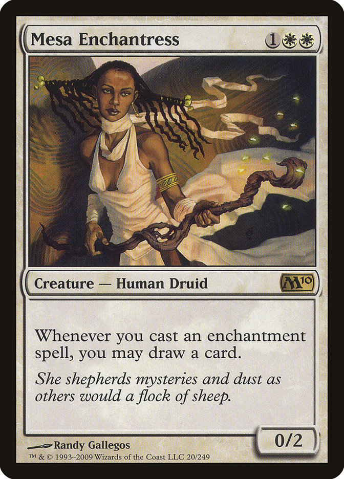 Mesa Enchantress [Magic 2010] Magic: The Gathering