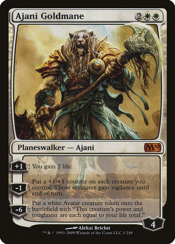 Ajani Goldmane [Magic 2010] Magic: The Gathering