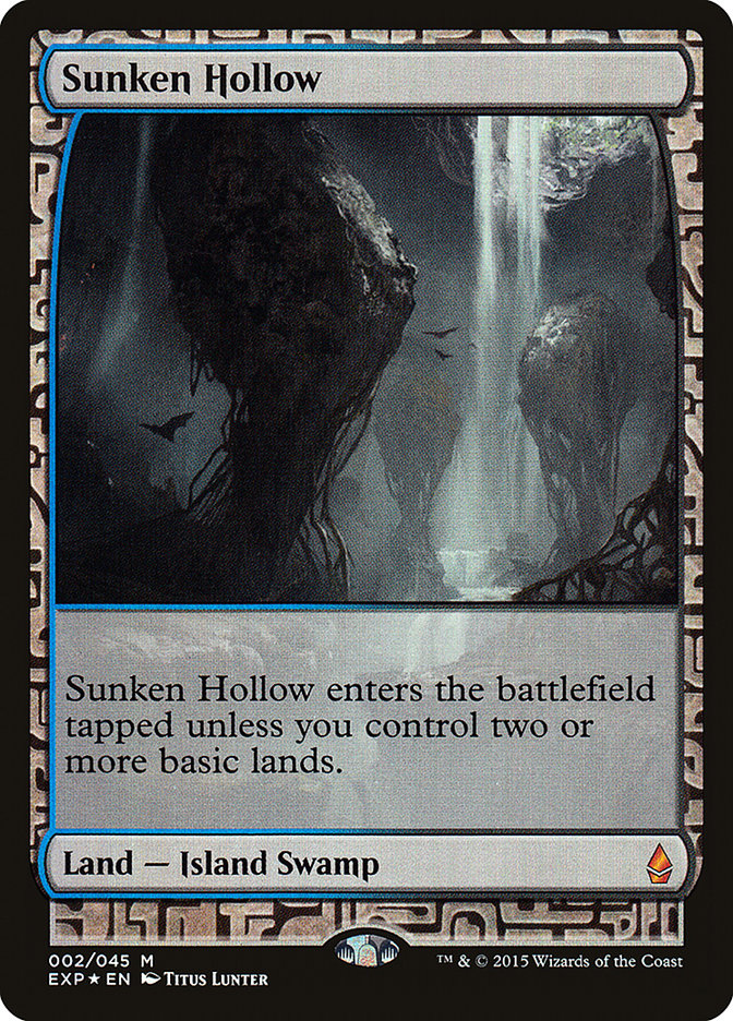 Sunken Hollow [Zendikar Expeditions] Magic: The Gathering