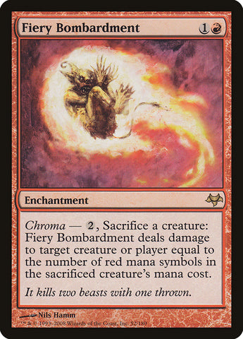 Fiery Bombardment [Eventide] Magic: The Gathering