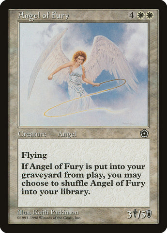 Angel of Fury [Portal Second Age] Magic: The Gathering