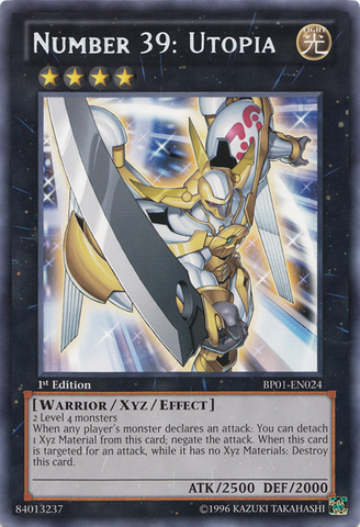 Number 39: Utopia [BP01-EN024] Rare Yu-Gi-Oh!
