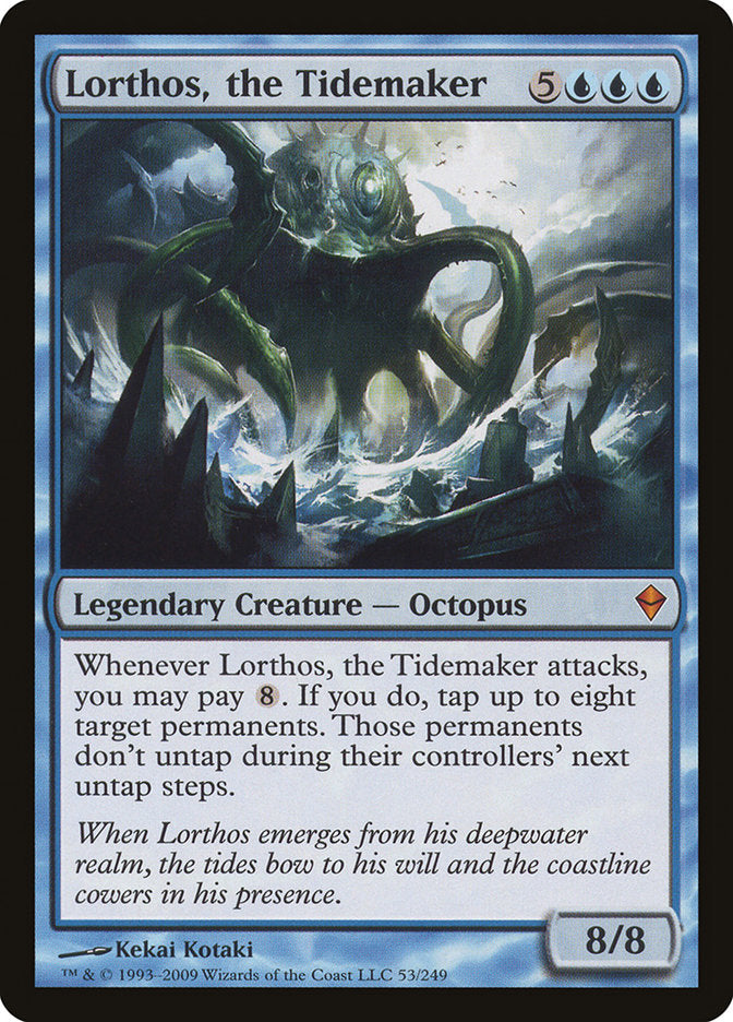 Lorthos, the Tidemaker [Zendikar] Magic: The Gathering