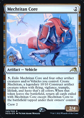 Mechtitan Core [Kamigawa: Neon Dynasty Prerelease Promos] Magic: The Gathering