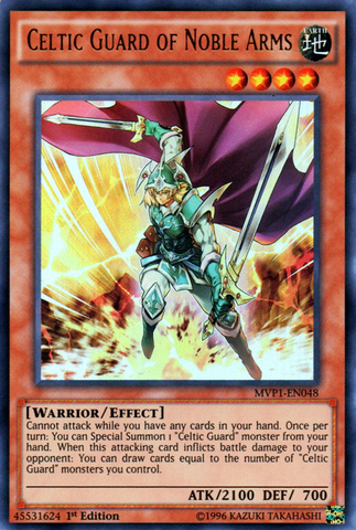 Celtic Guard of Noble Arms [MVP1-EN048] Ultra Rare Yu-Gi-Oh!